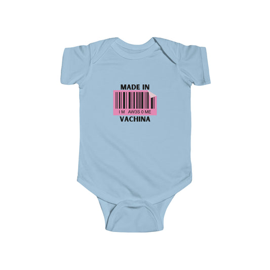 Made In Vachina,  Funny Onesie, Baby shirt, Baby One Piece Shirt, Funny Baby Shower Gift,Gag, Gift for baby, Funny baby shirt