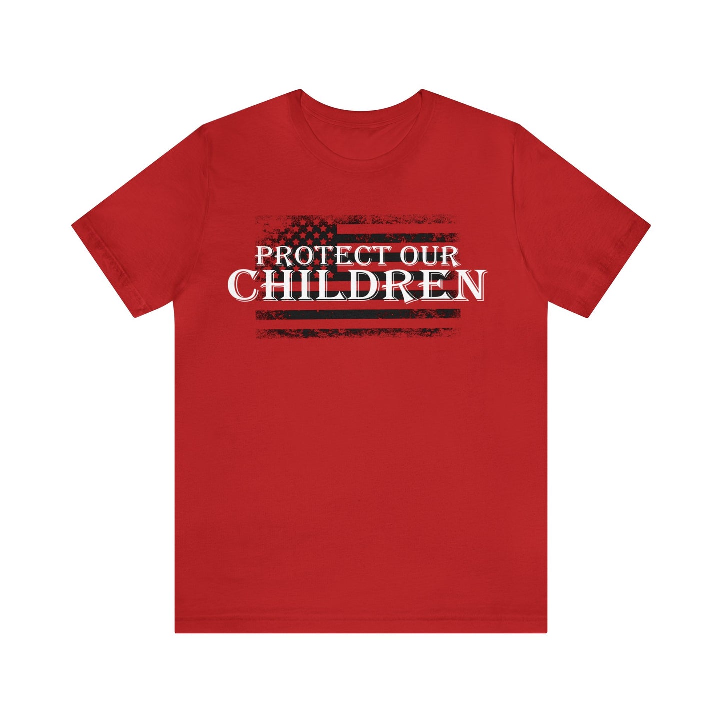 Protect Our Children T-Shirt - American Flag