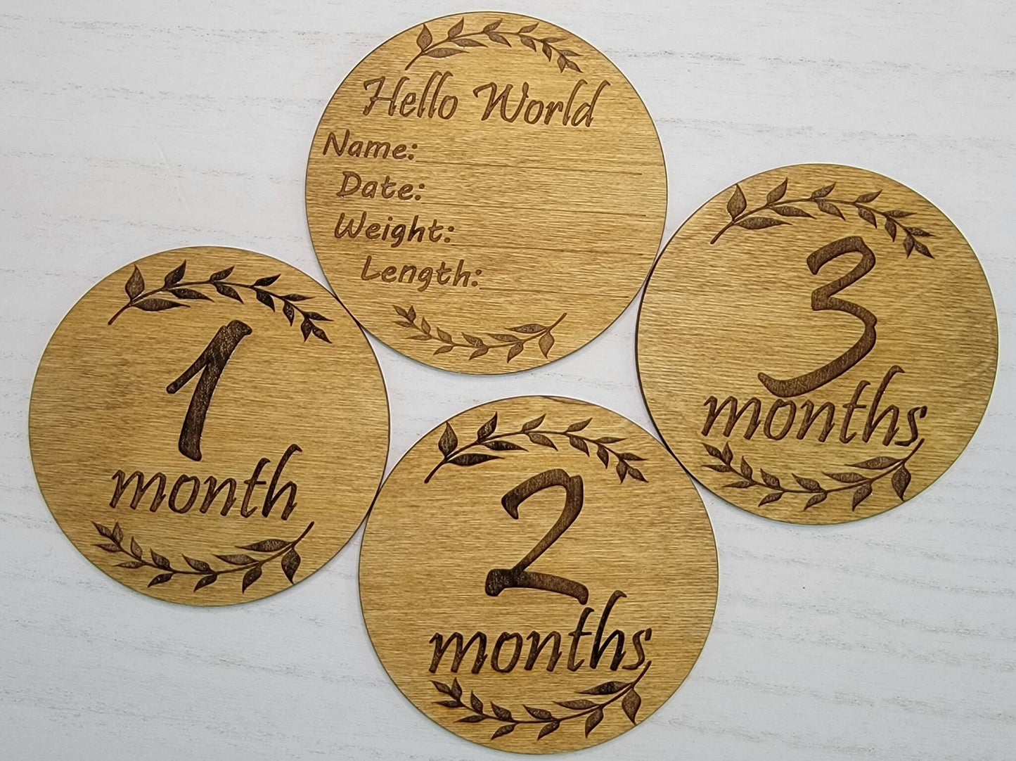 Baby Milestone Markers, Picture Props
