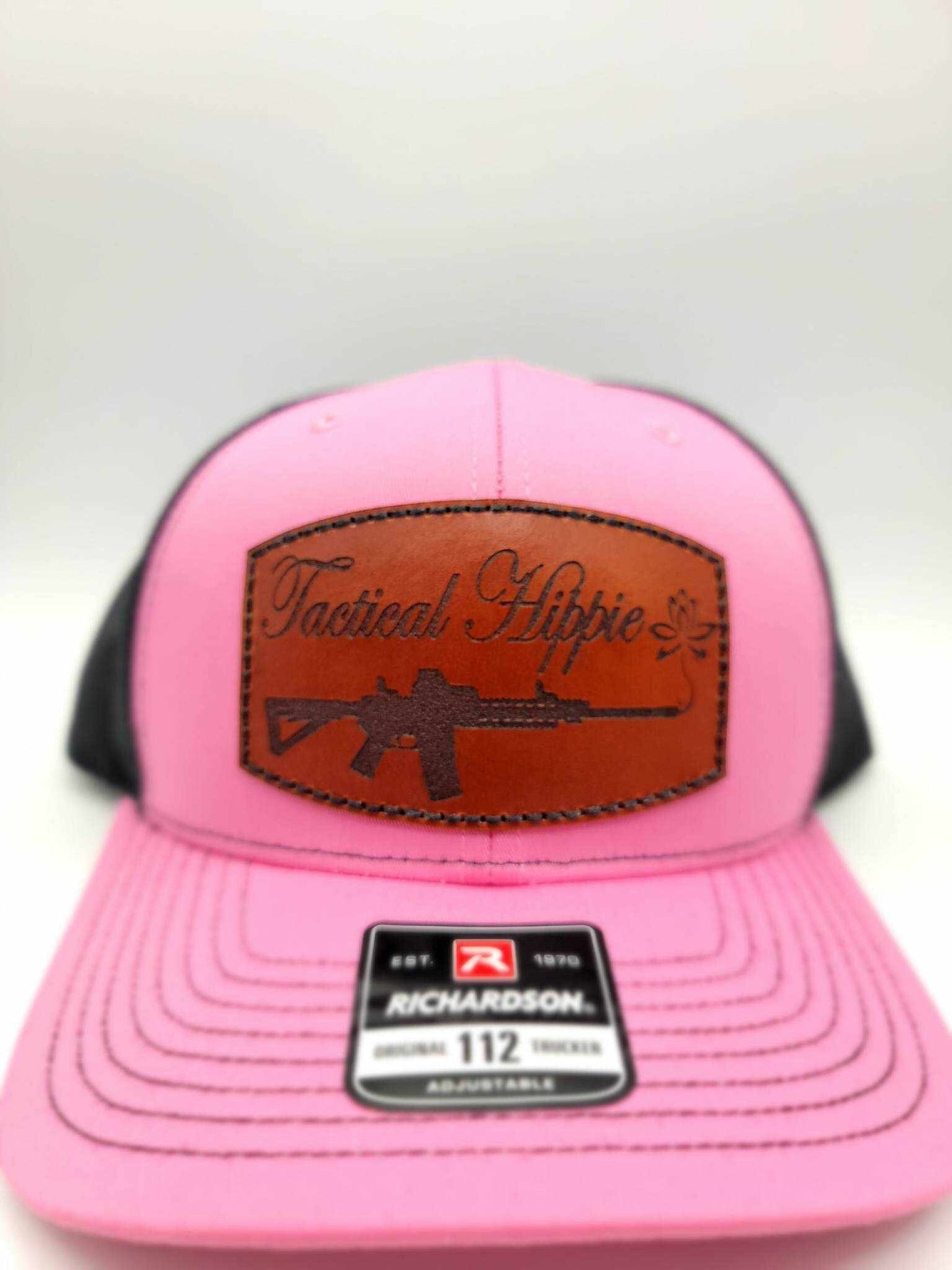 Tactical Hippie Leather Patch Hat