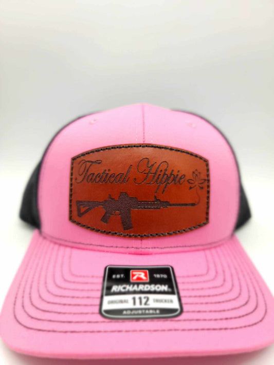 Tactical Hippie Leather Patch Hat