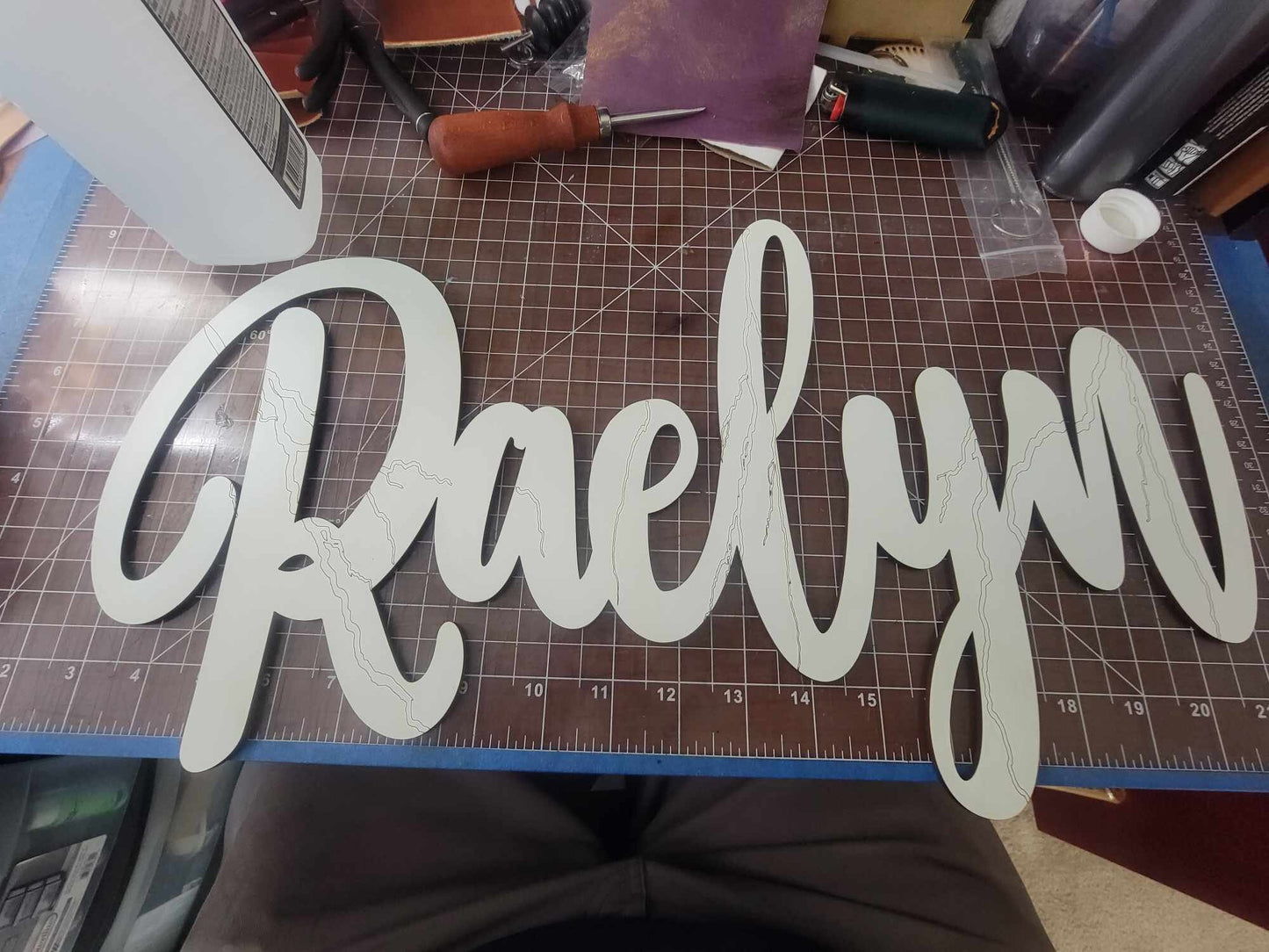 Wood Cut Out - Name Wood Sign - Custom Wood Sign - Bedroom Decor - Custom cut Name Sign - Word Cut Out - Wood Project